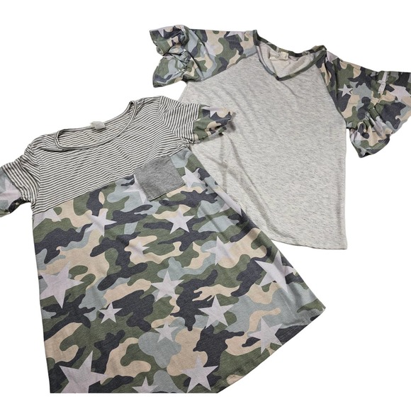 Lot of 2 EUC now n forever blouses size Large Oversized career casual # - Picture 1 of 5